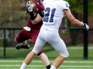 Wesleyan prevails over football, 21-14, after wild final quarter