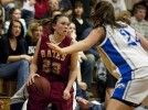 Women’s hoops team rains threes in season finale at UMPI