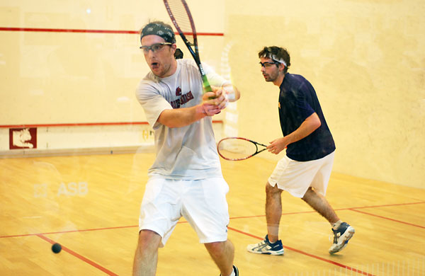 72Burns6x4_9372 Bobby Burns '12 went 6-4 against his fellow All-NESCAC honorees this season. (File photo by Greg Born)