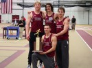 Men’s track and field wins first New England indoor title