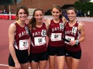 Women’s track breaks team record in 4×800, finishes ninth at NED3′s
