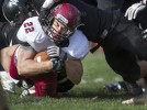 Football beats Bowdoin 14-6, claims CBB title outright