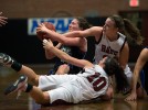 Women’s hoops scores 59-58 OT win over UNE