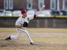 Baseball drops two at Wesleyan, 5-4 and 7-2