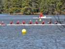 Women’s rowing sweeps Bowdoin and Colby