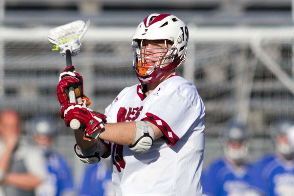 Rob Highland '13 has earned All-America, All-NESCAC and All-New England honors following his senior season with the Bobcats. File photo by Michael Bradley/Bates College.