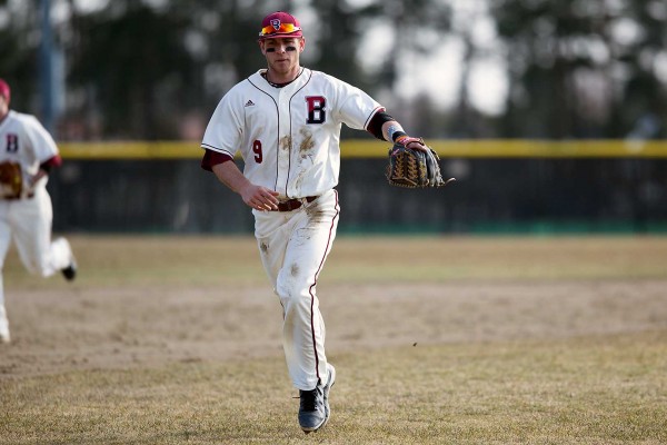 Ryan Sonberg '13 received NESCAC All-Sportsmanship honors in addition to his First Team All-NESCAC selection. File photo by Phyllis Graber Jensen/Bates College.