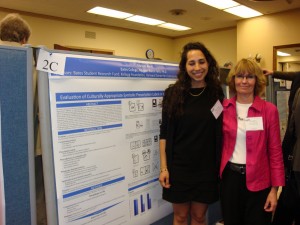 Mariam Alam '10 with Karen Palin at CUR's "Posters on the Hill" conference in Washington, DC in 2010.