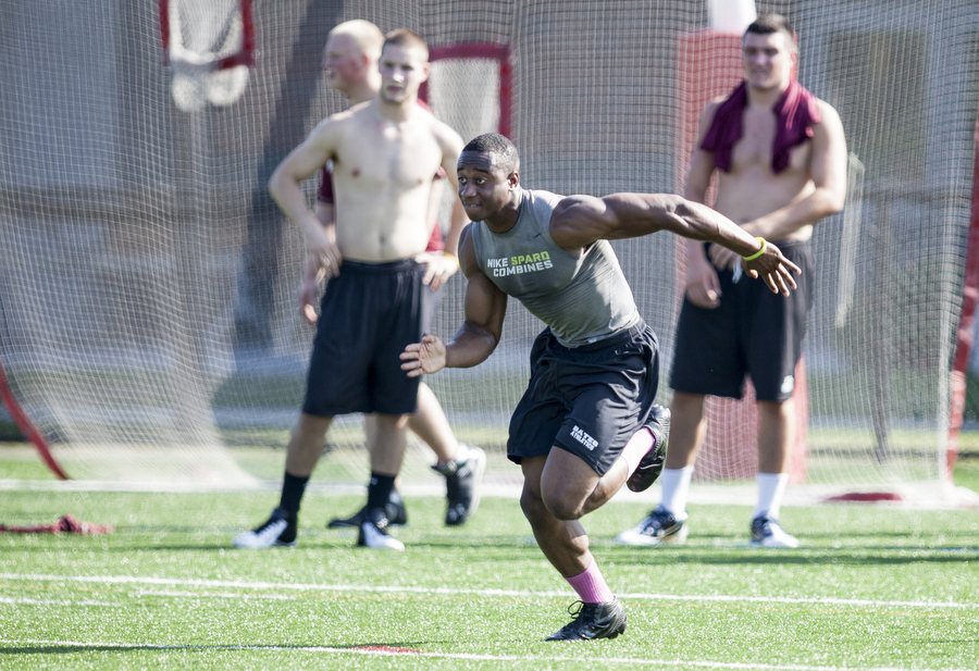 "It’s important to recall that the Football program couldn’t practice on Garcelon before the installation of the FieldTurf surface. We had to preserve the grass for games. So when the football was able to move practices to Garcelon from the back 40 on campus — where no one could see the team practice — that increased visibility." — Kevin McHugh, director of athletics (Marc Glass '88/Bates College)