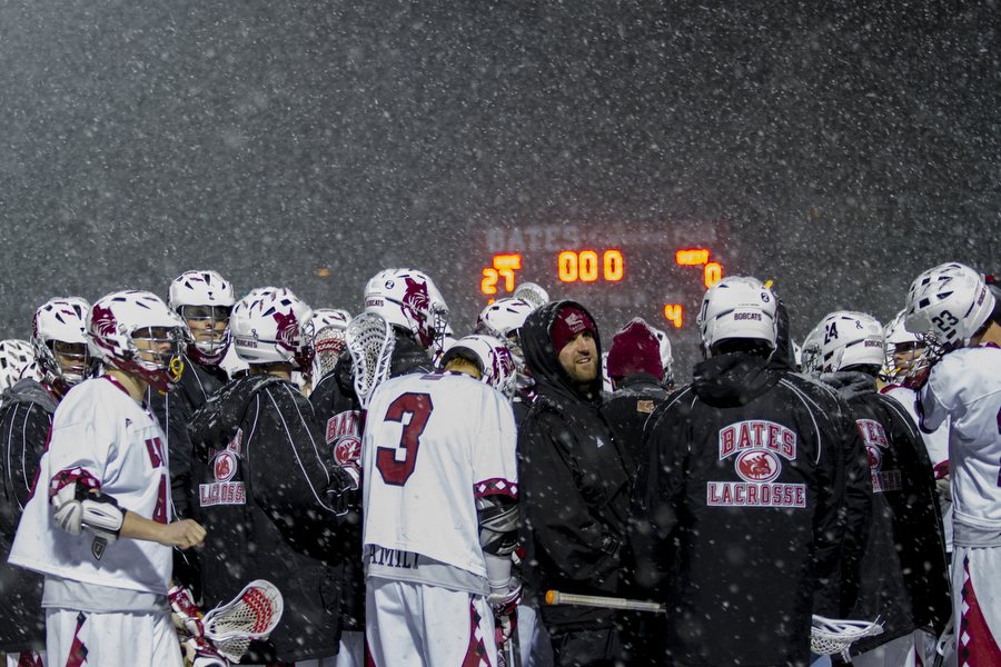 "When you look at how difficult this past winter was, it’s important to realize that we didn’t miss a single lacrosse game this season — men’s or women’s — because we have that superb facility." —Kevin McHugh, director of athletics. (Sarah Crosby/Bates College)
