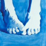 Jonathan Greer, Untitled, 2004, (detail of triptych), oil on masonite