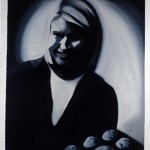 Alison Locke, The Martha Stewart Series, 2004, oil on canvas