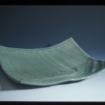 Caitlin Reiter Five Monochromatic Trays, 2004, porcelain and stoneware