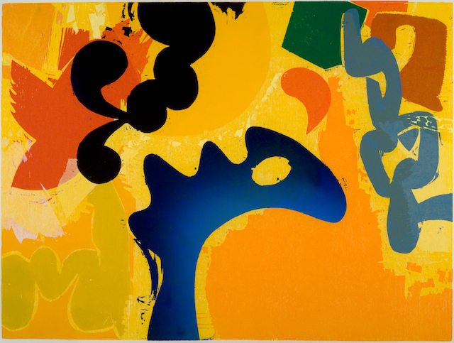 Hewitt, Haskett's Gold, 2008, woodcut, 39 x 51 ed 26
