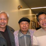 Guest Artists (from left) Burhan Sukarma, Nano S., and Undang Sumarna