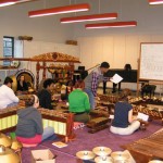 Nano S. rehearsing with Music of Southeast Asia class