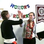 Video: Handing in senior honors thesis, an unforgettable moment Video: Handing in senior honors thesis, an unforgettable moment