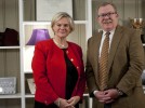 Year-End Teleconference features Nancy Cable, Mike Bonney ’80