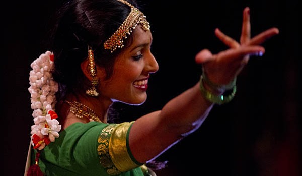 Ramya Ghantasala '15 performs the Bharatha Natyam dance "Thillana."