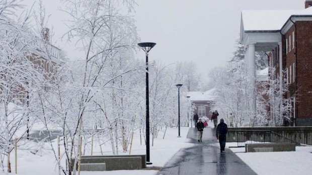 Winter Campus Scenes March 2008
