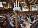 ‘Do a random act of kindness’ for Evan Dube, memorial gathering told