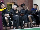 With Bassler, De Niro, Ifill, the star power shines at Commencement 2012