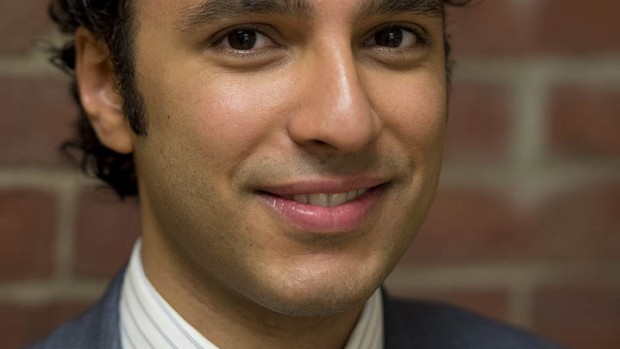 Ali Akhtar, assistant professor of religious studies and of classical and medieval studies, has organized a lecture series on encounters between Europe and the Islamic world and offers a talk in the series March 25. Photograph by Michael Bradley/Bates College.
