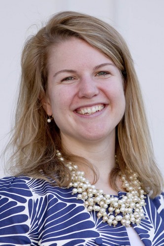 Leigh Weisenburger, dean of admission and financial aid. Photograph by Phyllis Graber Jensen/Bates College.