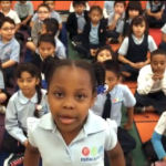 Video: First-graders give a ‘Bates Bates’ cheer Video: First-graders give a ‘Bates Bates’ cheer