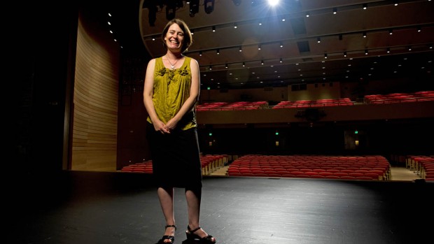Hilary Poriss '91 is a music professor at Northeastern University. Courtesy of Brooks Canaday/Northeastern University.