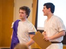 Ancient Greek and Latin fill stage and screen at Mount David Summit
