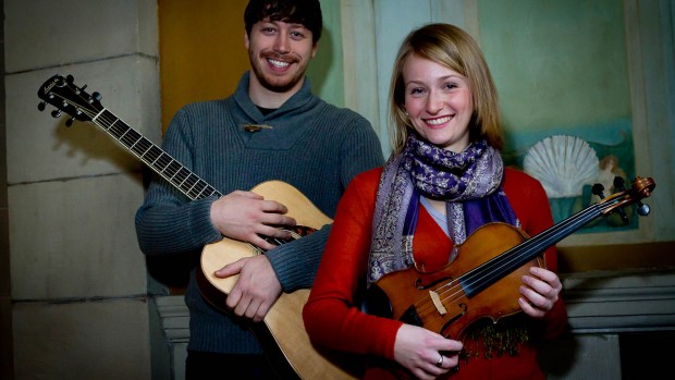 Eric McDonald and Katie McNally. Photograph by J. Michael McNally.