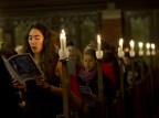The 2011 Lessons and Carols event. (Phyllis Graber Jensen/Bates College)