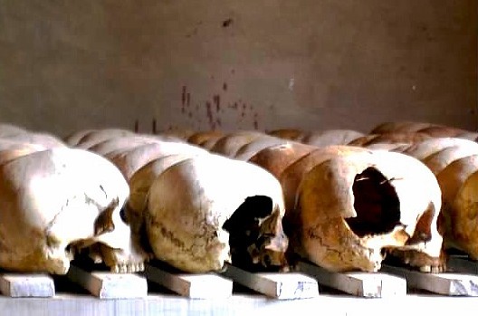 Murambi Genocide Memorial, Rwanda. (Photograph by Aliza Luft)