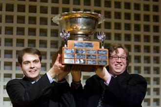 Yale University debate students