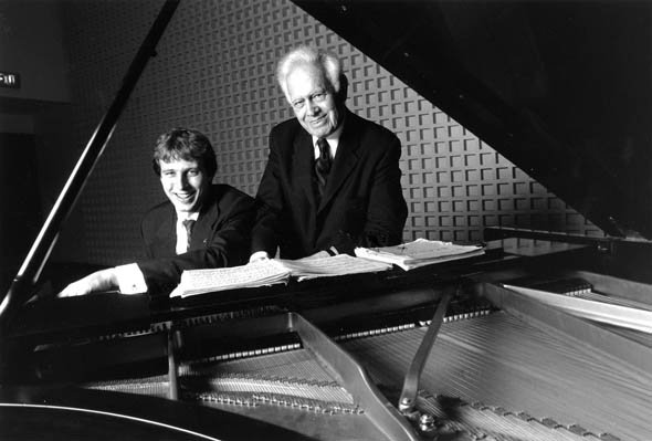 Duncan Cumming '93 and Frank Glazer Duncan Cumming '93 and Frank Glazer