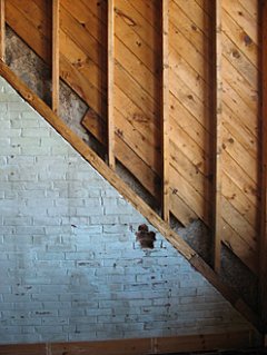 Inside the dormer at Hedge Inside the dormer at Hedge