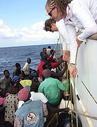 Haitians Boarding Haitians Boarding