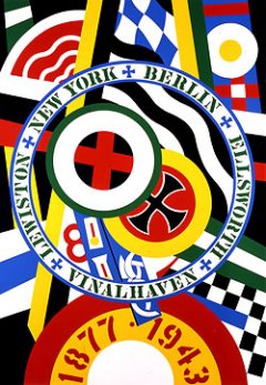 Robert Indiana, The Hartley Elegies: The Berlin Series, KVF IV (1990), serigraph Robert Indiana, The Hartley Elegies: The Berlin Series, KVF IV (1990), serigraph