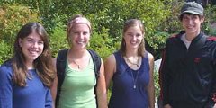 Student volunteer fellows for 2005-06