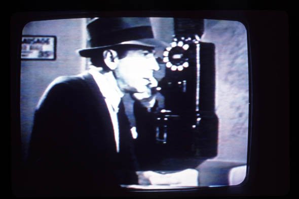 A frame from Christian Marclay's 1995 video A frame from Christian Marclay's 1995 video