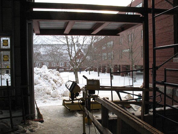 Entrance, Roger Williams Hall addition Entrance, Roger Williams Hall addition