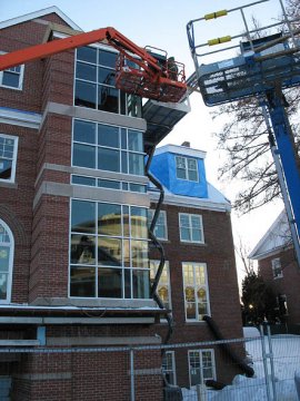 Hedge Hall stair tower Hedge Hall stair tower