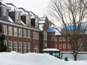 Hedge and Roger Williams halls Hedge and Roger Williams halls