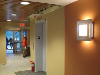 Wall colors in the renovated Hedge Hall. Wall colors in the renovated Hedge Hall.