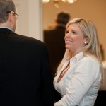 L to R: Steve Mortimer '72, Director of Class Giving, Kaitlin Hyde '07