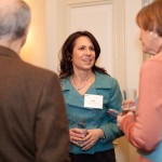 L to R: Herman Lilja '65, P'94, P'96, P'98, Lisa Virello '85, Kathy Overbye '81, P'15