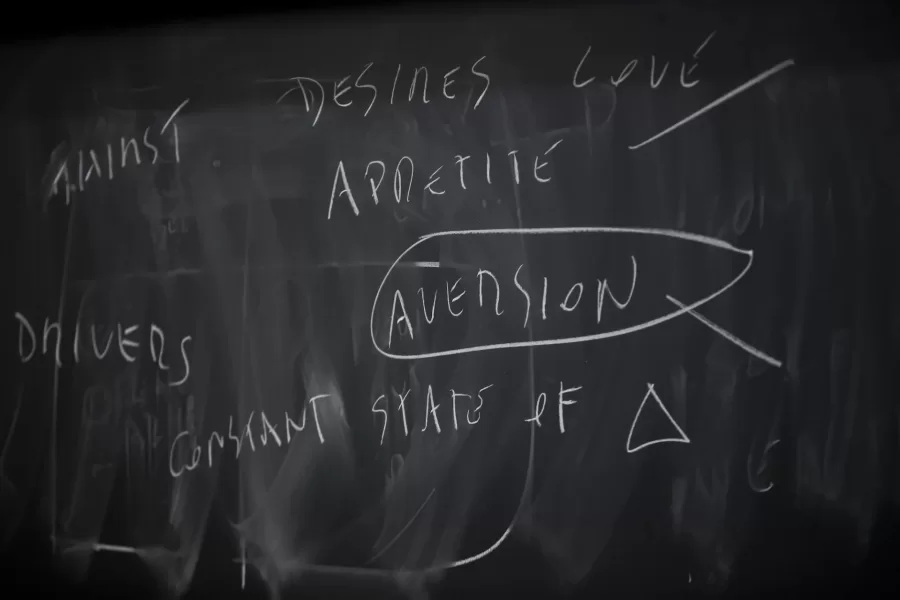 A day in the life of Pettengill Hall, featuring staff, faculty and students engaged in learning, studying, and working, with both internal and external images.

Francesco Duina teaches ìTheoretical Foundations of Sociology,î G65
