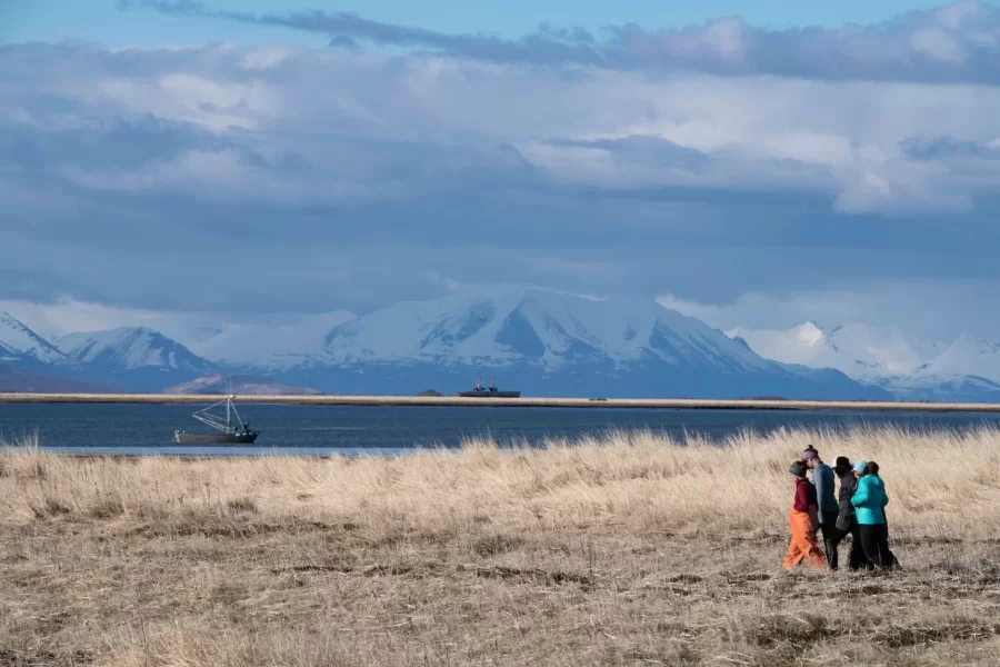 --------------------------------------------------

ANTH s32: Archaeological Field Experience, Alaska: Temyiq Tuyuryaq, a Collaborative
Indigenous Archaeology. This field experience introduces students to both contemporary and
ancient Alaska native lifeways in southwest and south central Alaska. The primary focus will be
Temyiq Tuyuryaq, the old village of Togiak where we will practice community engaged
archaeology and ethnography in collaboration with Togiak tribal elders, community members,
and local students. We will also visit Anchorage and communities and ancient sites along the
Kenai Peninsula, including a stay in Homer for subsistence studies. The course includes
camping and significant time living "off the grid."
Instructor: Kristen Barnett, Department of Anthropology
Maximum Enrollment: 12 students with instructor permission and application interview. Open
to all students.
Approximate Dates off Campus: April 27 - May 19.