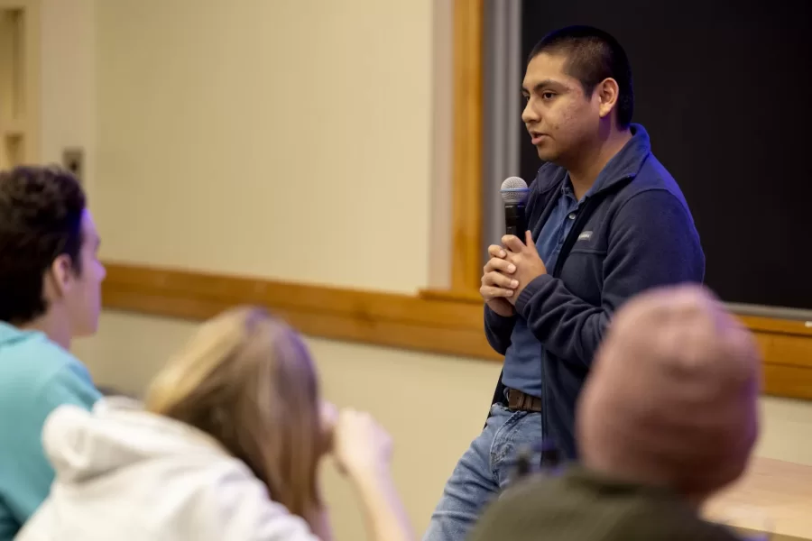 The Right to Live with One’s Parents vs U.S. Immigration Policy of Family Separation
Screening and discussion. U.S. immigration policies enforce family separation. Several million U.S. citizen children have at least one undocumented parent and are part of mixed-status families. Even though they are entitled to the same rights and freedoms as all Americans, many of these children are growing up with the constant fear of separation from their parents. The workshop features a showing of Abrazos (Embraces), a film by Guatemalan director Luis Argueta, about the experience of 14 U.S. citizen children, sons and daughters of unauthorized immigrants in this country, who travel from Minnesota to Guatemala to meet their grandparents, and in some cases, their siblings, for the first time. Luis Argueta will answer questions at the end. Led by: Baltasar Fra-Molinero, Professor of Hispanic Studies.
Location: Pettengill G65 |